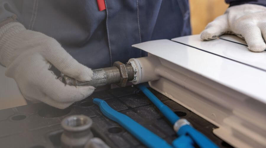 Gas Line Leak Repair in Page, WV